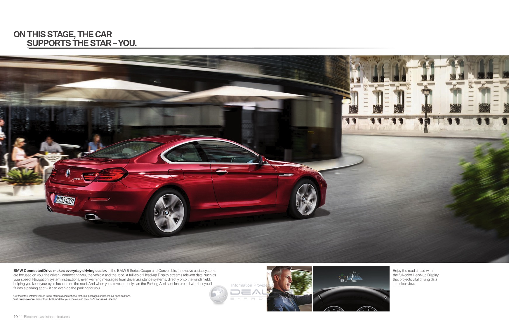 2012 BMW 6-Series Brochure Page 28